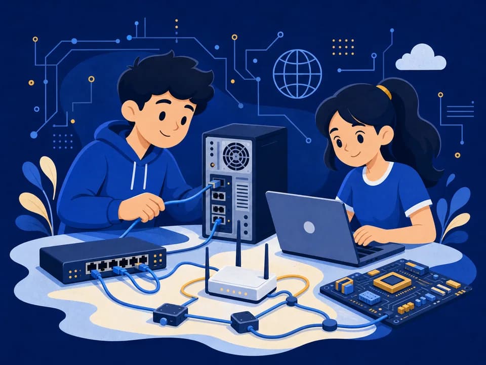Ilustración de Sistemas Computacionales para la galería de oferta académica