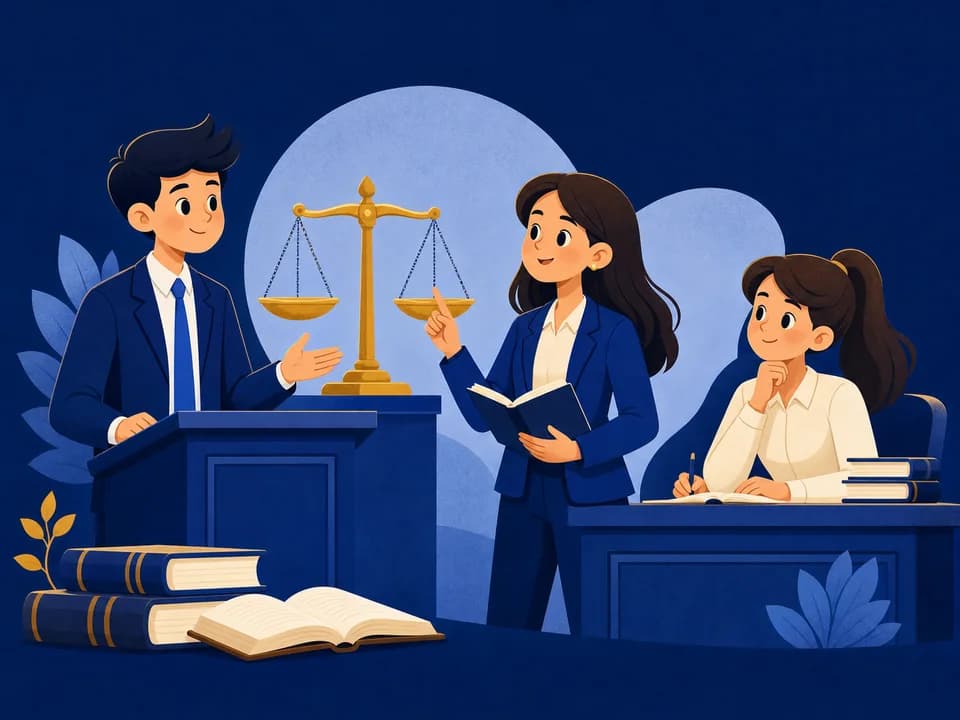 Ilustración de Derecho para la galería de oferta académica