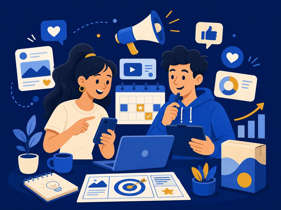 Ilustración de Mercadotecnia Digital para la galería de oferta académica